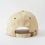 Baseball Cap with Curved Brim Baseball Cap With Metal Badge (A Logo), Hard Top, Structured Curved Brim, Business Casual Style, Unisex